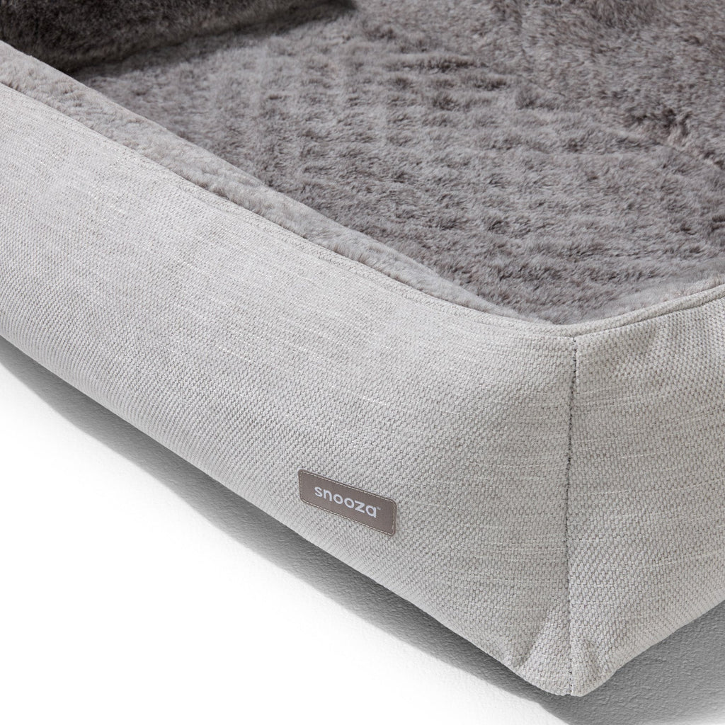 Ortho Snuggler Cashmere Dog Bed Buy Direct from Snooza