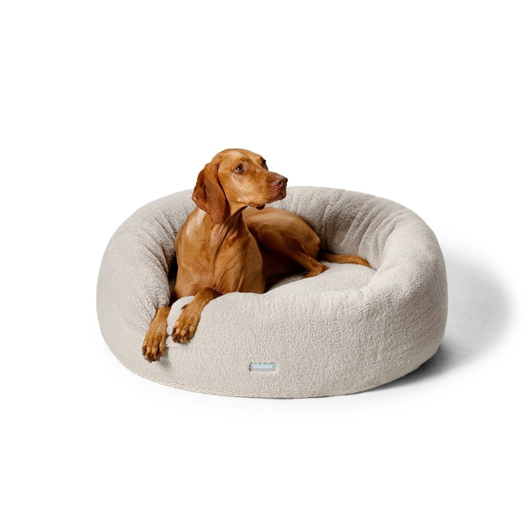 Snooza Soft Touch Cuddler Dog Bed (Teddy Oat) Buy Direct