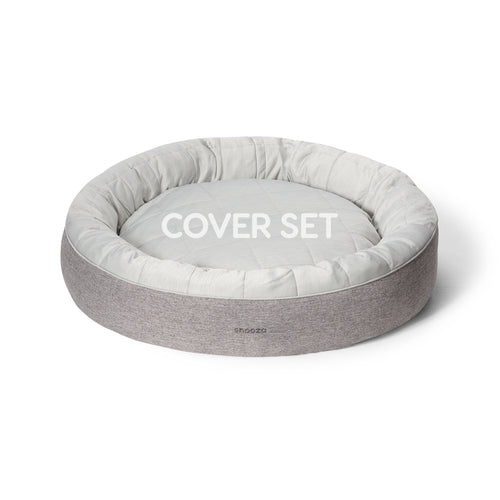 Cooling Comfort Cuddler Cover Set Powder Grey