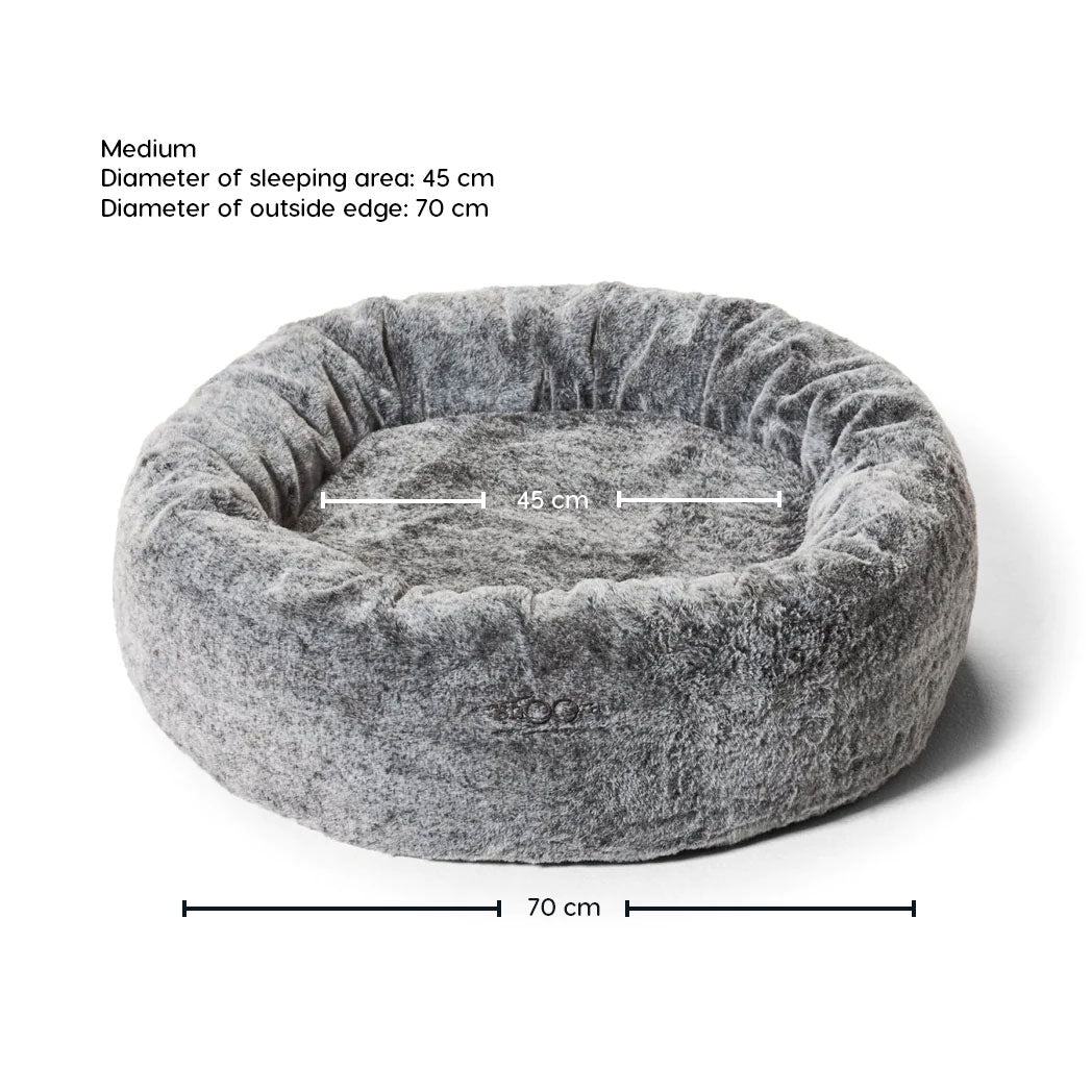 Snooza Calming Cuddler in Plush Chinchilla Buy Direct