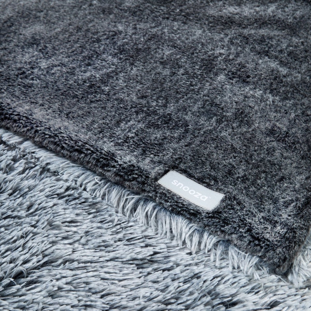 Calming Cuddler Blanket Silver Fox | Buy Direct at Snooza Dog Beds