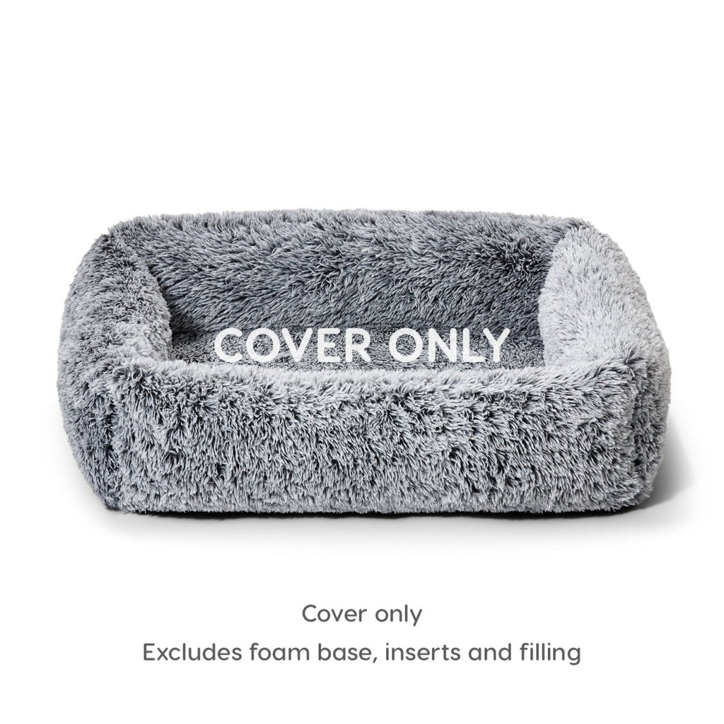 Calming Snuggler Cover Silver Fox | Buy Direct at Snooza Dog Beds