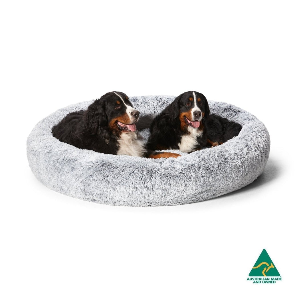7+ Large Dog Bed Ideas For Australian Dogs (+ Extra Large Beds) jumbo calming cuddler silver fox 789033