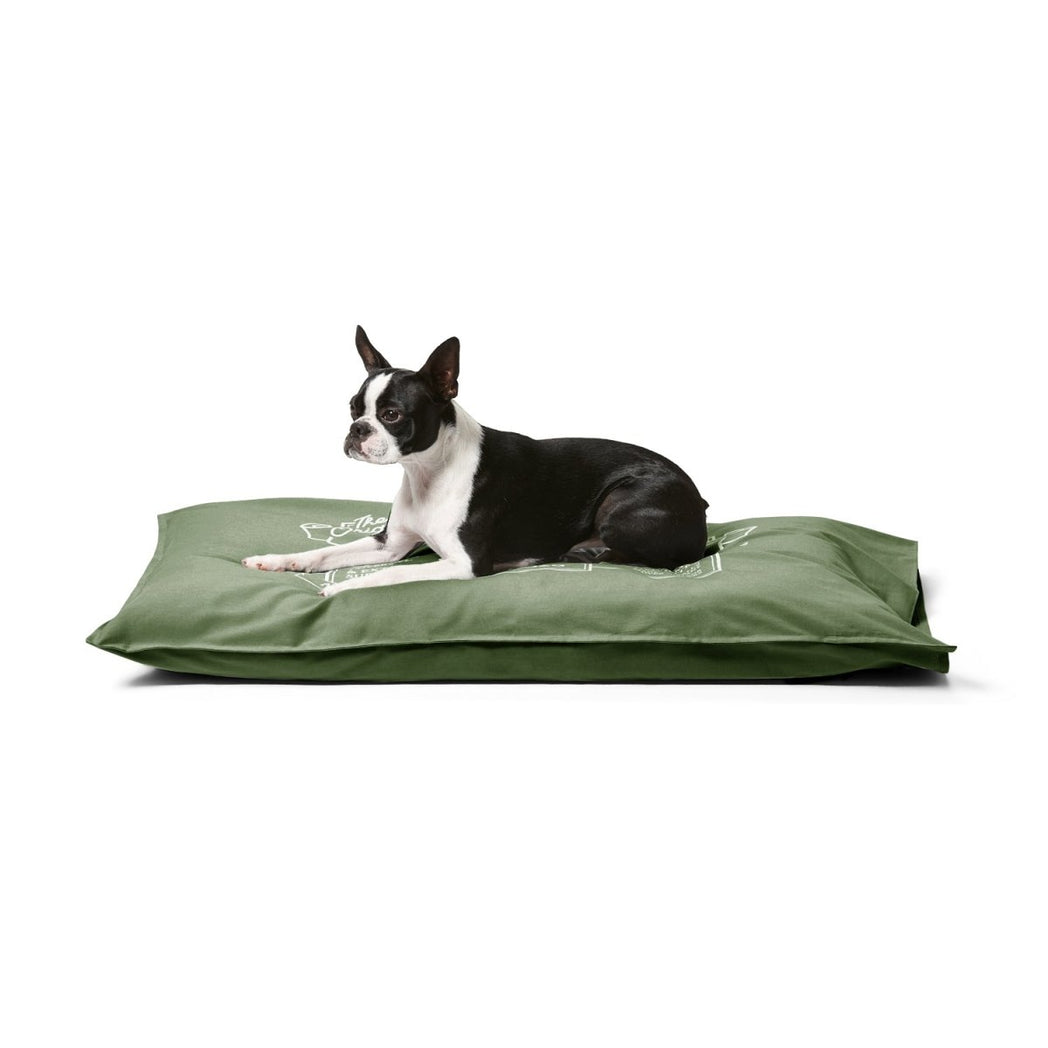 Summer Cotton Canvas Futon Fern | Buy Direct at Snooza Dog Beds